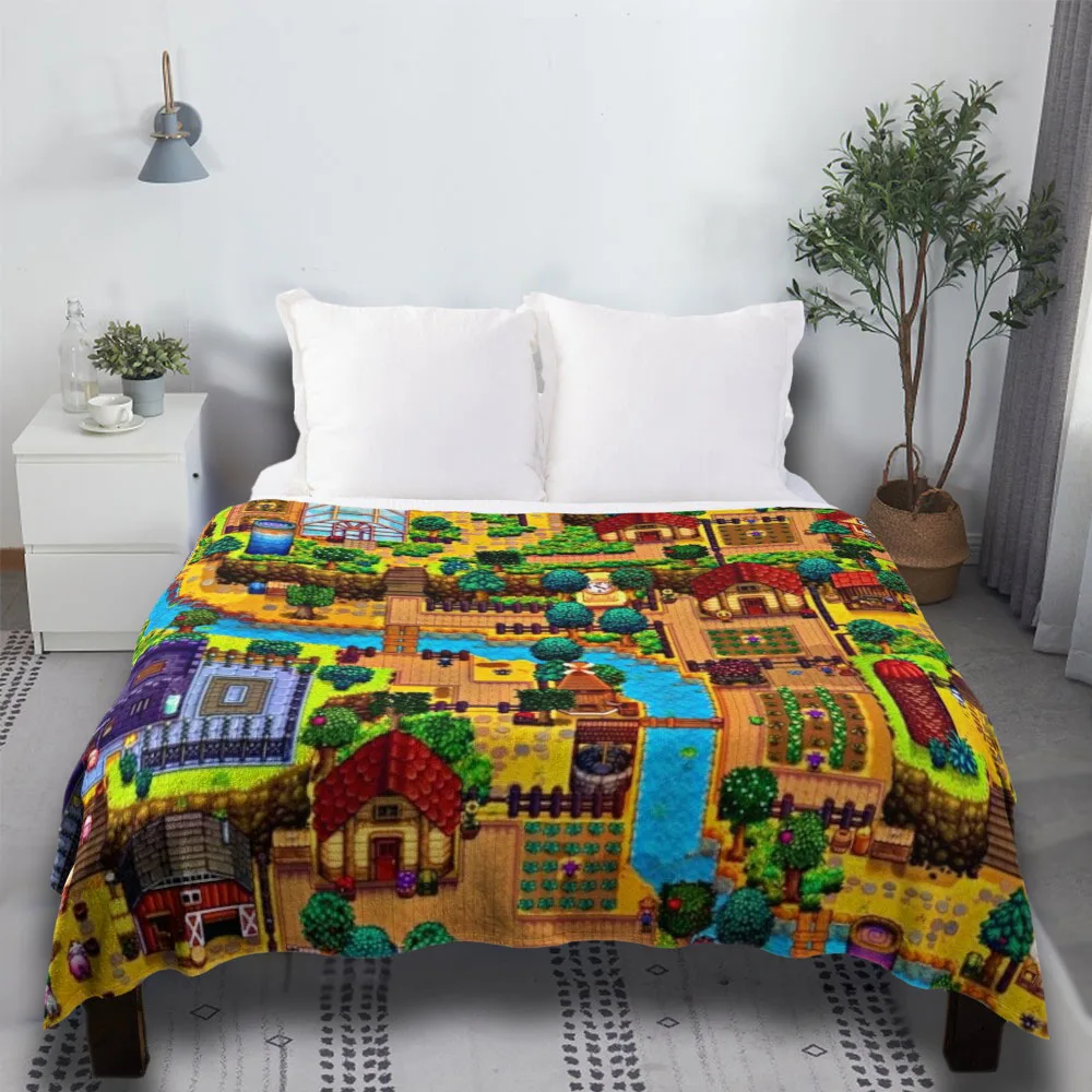 Anime Stardew valley���� ��Ʈ�� ����Ʈ ����ũ�� �ø��� �淮 ���, ħ�� ���� �Ž� ħ�� ���� ���� �������