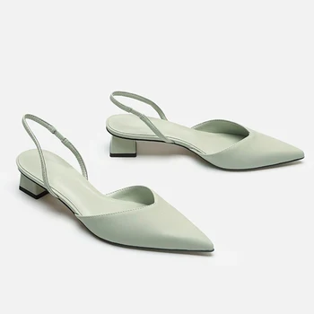 Women Sandals 2022 Summer Pointed Toe High Heels Ladies Fashion Banquet Dress Wedding Party Pumps Designer Women Shoes - Image 2