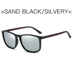 Men's Polarized Sports Sunglasses - Lightweight UV400 Protection Square Eyewear (C5)