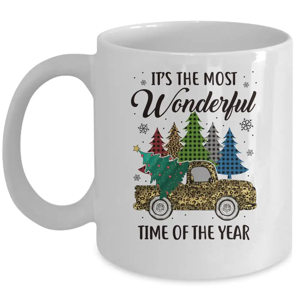 

It’s The Most Wonderful Time of The Year Coffee Mug Ceramic Cups Creative Cup Cute Mugs Personalized Gifts Nordic Cups Tea Cup