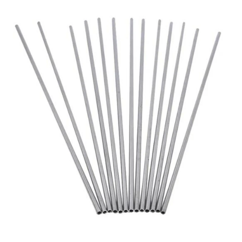 304 Seamless Stainless Steel Capillary Tube OD 4mm-8mm Pipe Wall Thickness 0.5/1/1.5/2mm Length 500mm 1Pcs stainless steel tube
