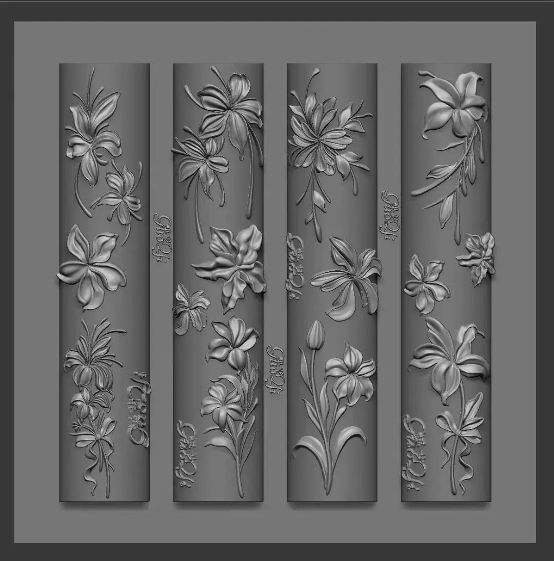 1pc Bowknot Sea  Jellyfish Shell Rose Leaf  3D Acrylic Mold Nail Art Decoration Nails DIY Design Silicone  Nails Mol