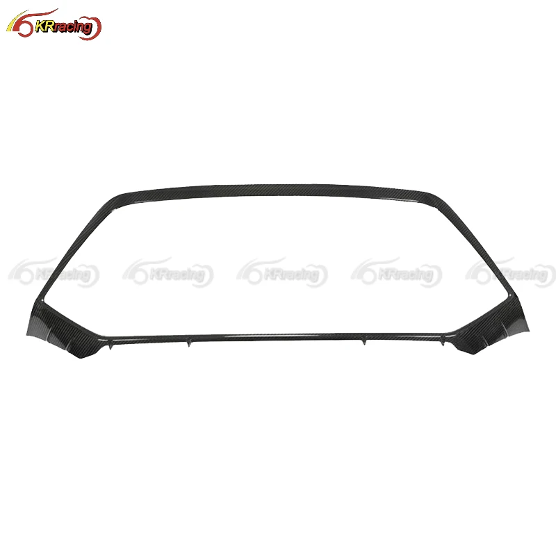 

Dry Carbon Fiber Body Kit Front Bumper Grille Cover For Audi RS6 2020-2023 Year