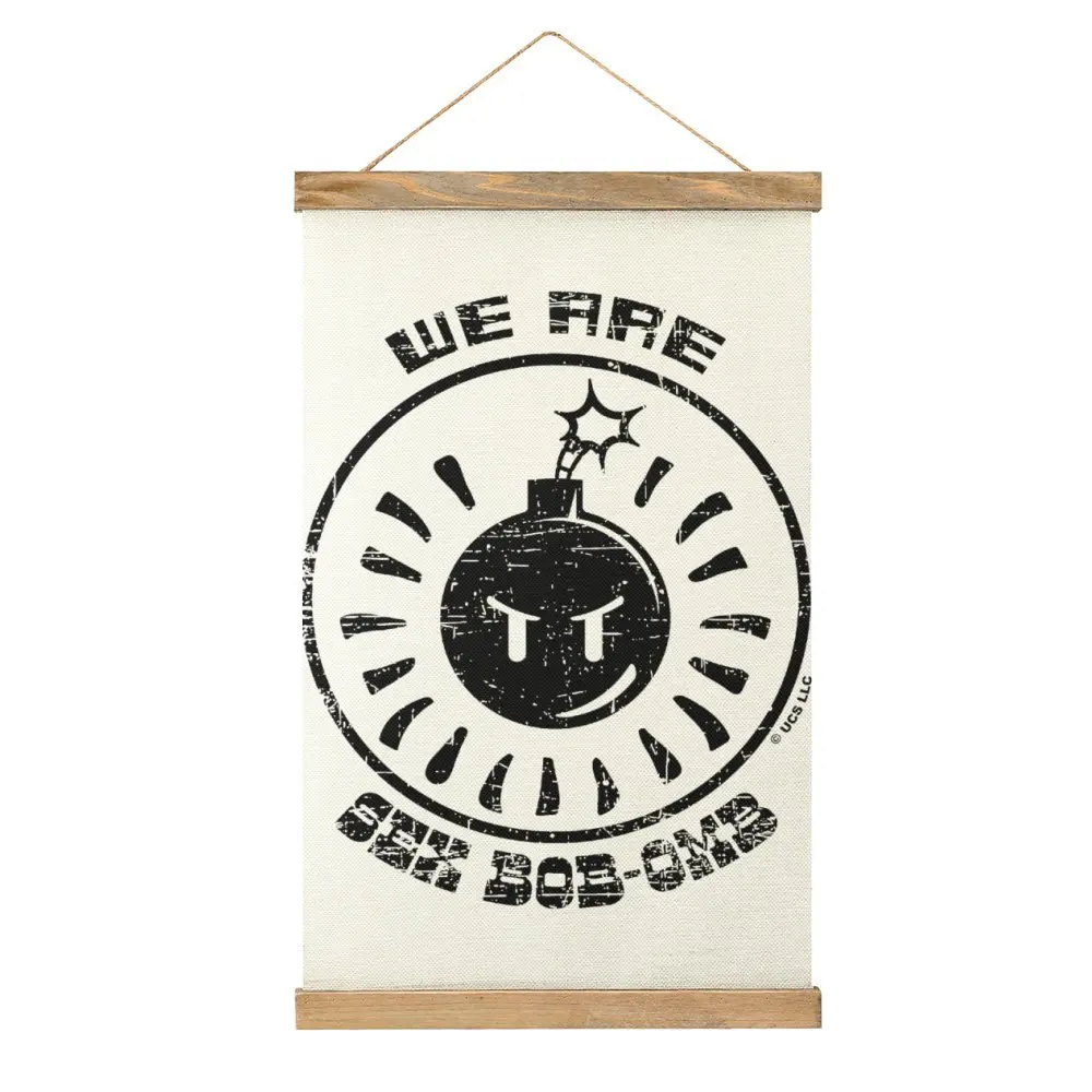 Canvas Hanging Picture Scott Pilgrim Vs The World Siamo Sex Bob Vendita Calda Nerd Picture Hotel Wall Decoration Style Hang Picture