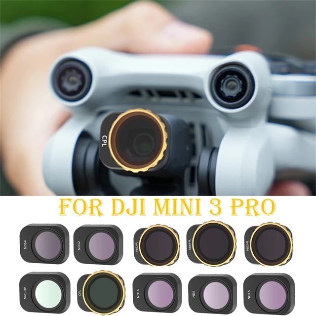 Filter Set for DJI Mini 4 Pro Filter Camera Optical Glass ND8/16/32/64 CPL  NDPL Polarizer ND Filters Accessoires - AliExpress