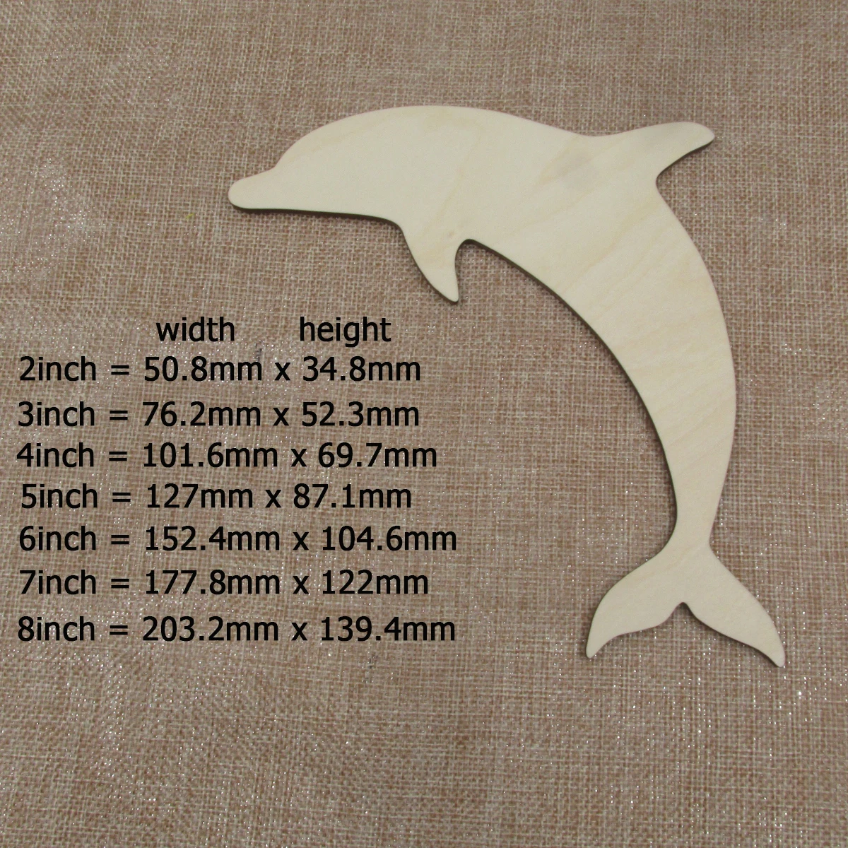 Forme ritagliate di delfini di animali oceanici vuoti in legno non finito  per decorazioni artigianali fai-da-te Decorazioni per feste in spiaggia -  AliExpress, image size:1200x1200