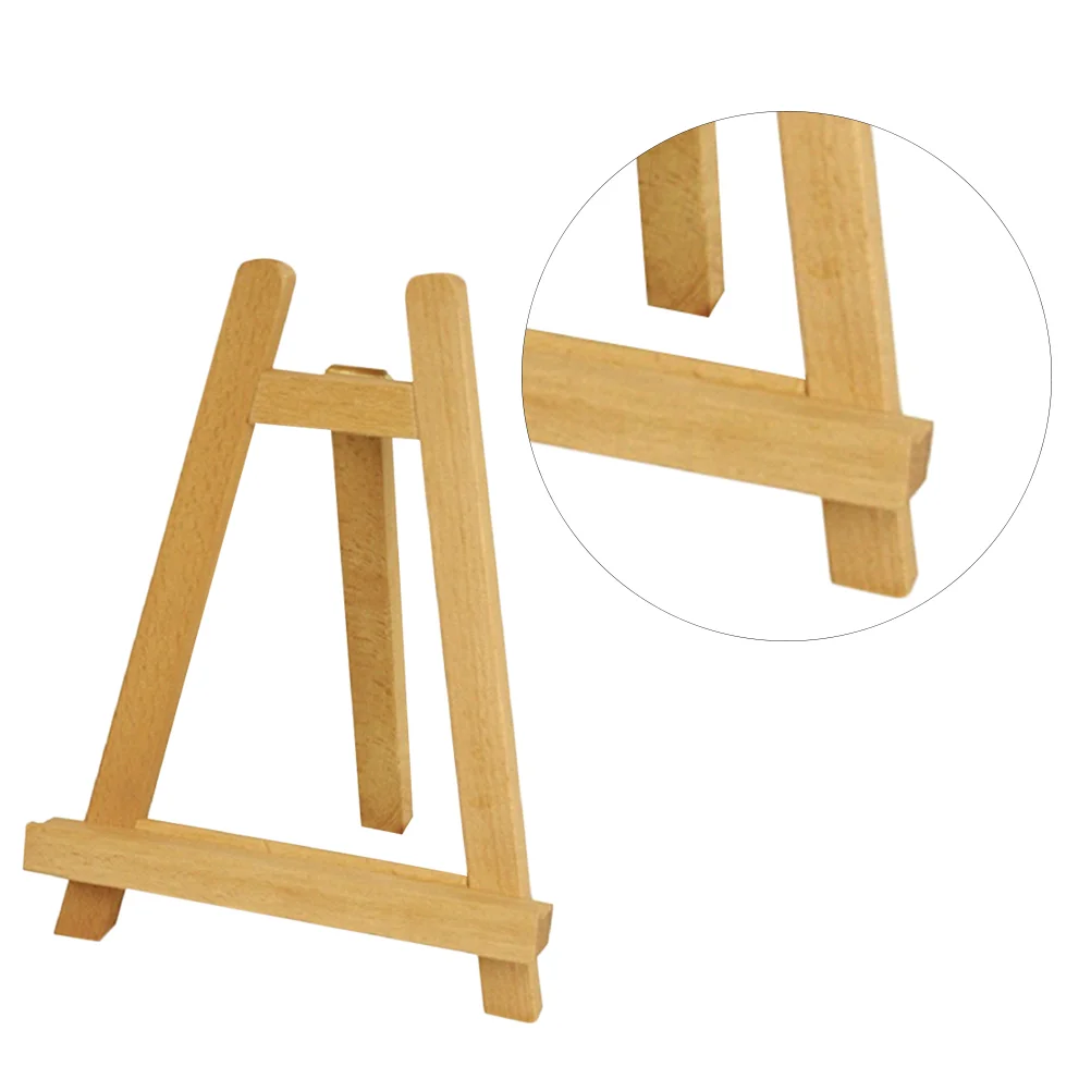 

Mini Wood Display Easel Tabletop Easel Artist A-Frame Easel Photo Painting Portable Tripod Holder Stand