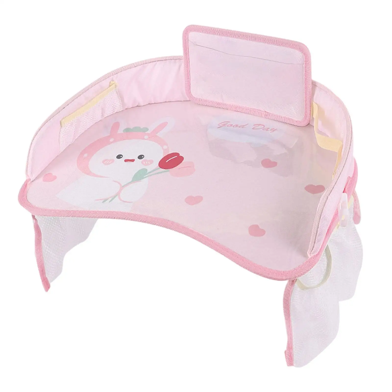 Kids Travel Tray for Baby Car Seat Travel Toys Organizer Storage Car Seat Storage Organizer for Kids for Travel Essentials