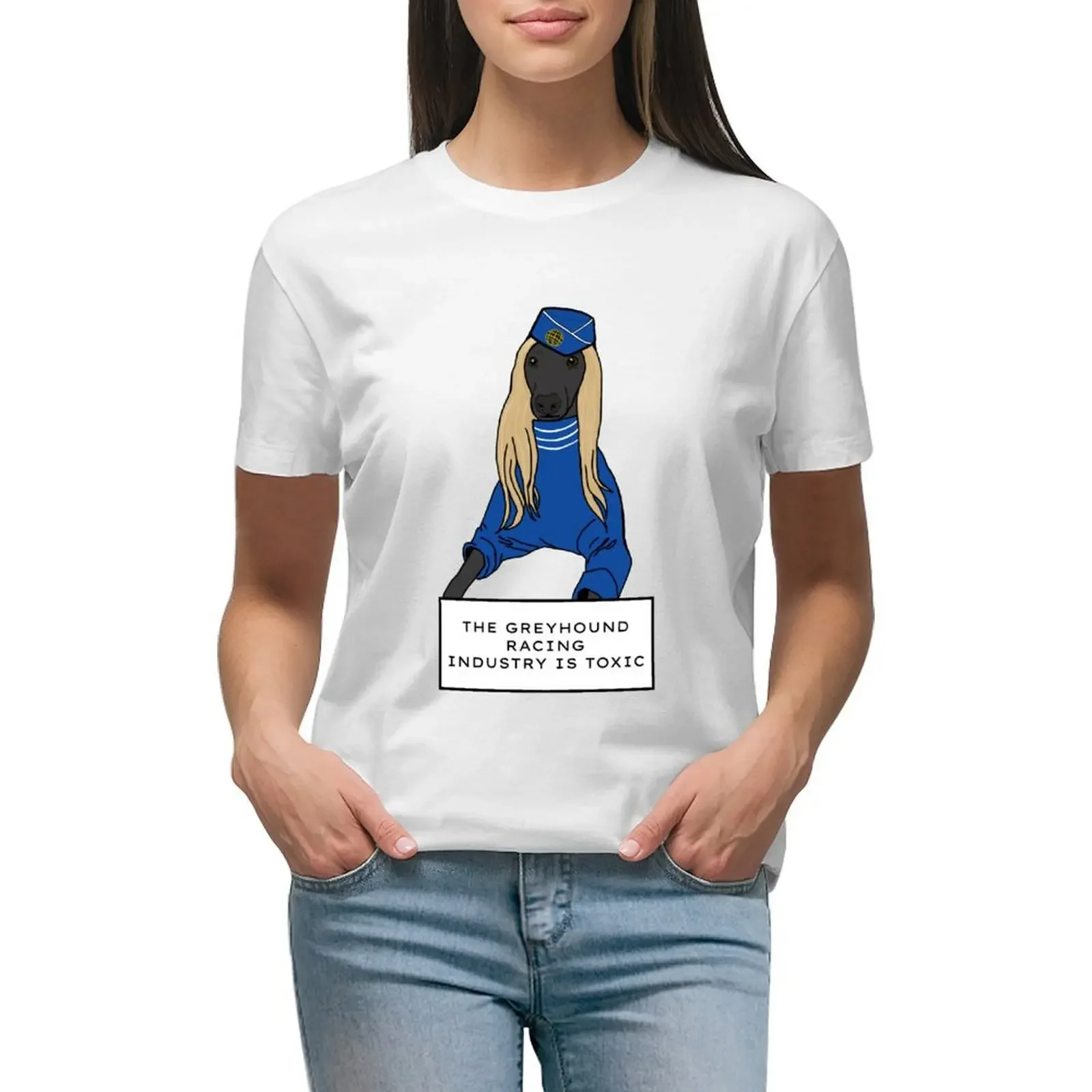 

RACING IS TOXIC T-shirt Short sleeve tee summer top t-shirts for Women graphic tees funny