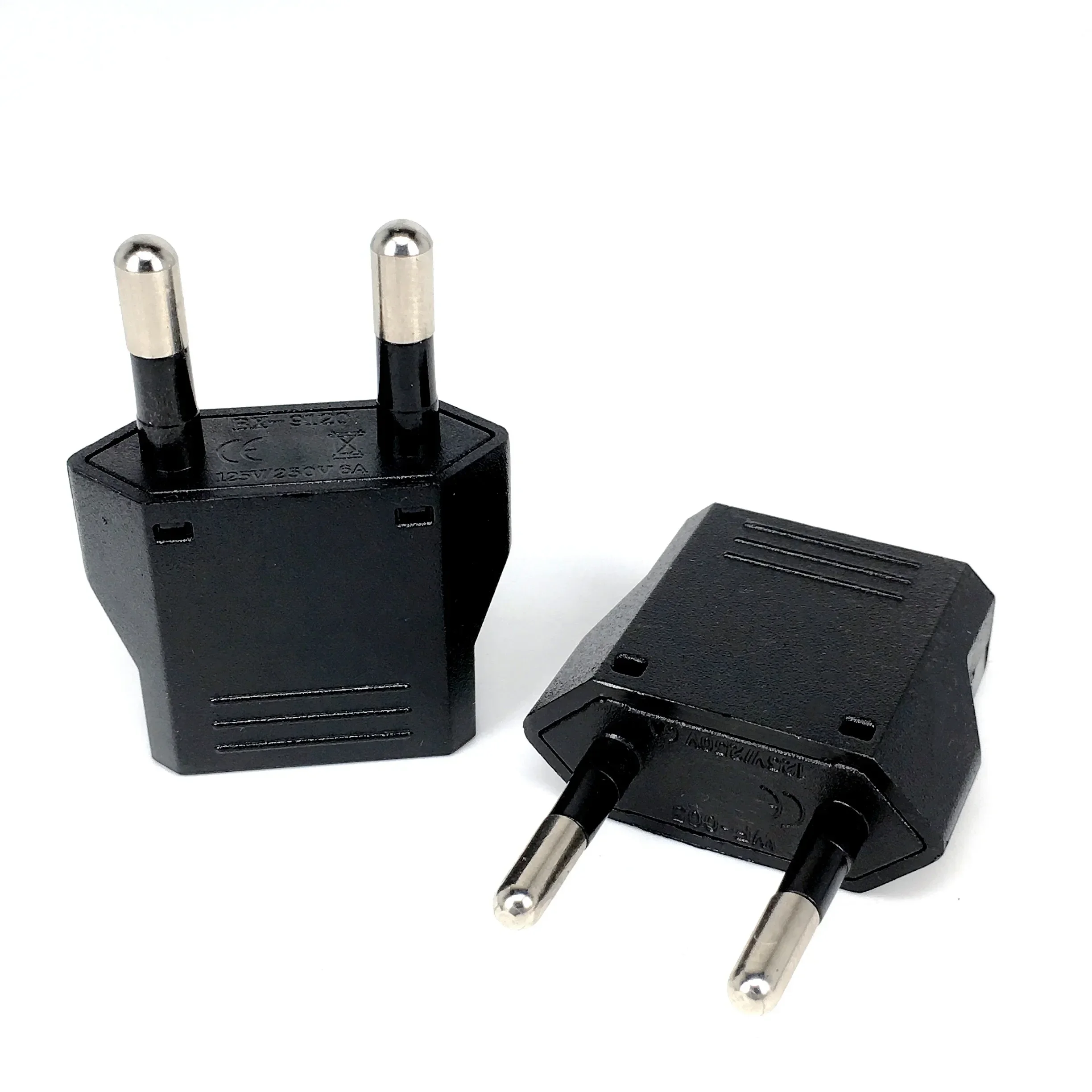 1-50pcs Euro EU KR Converter Plugs Adapter US to EU Plug Adapter Travel KR Adapter Electric Korea Plug Converter Power Sockets