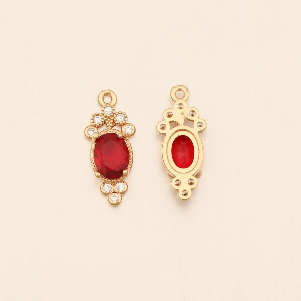Cordial Design 9*20MM 50Pcs CZ Charms/Hand Made/Flower Shape/DIY Jewelry Making/Jewelry Findings & Components/Rhinestone Pendant 23 Cordial Design 9*20MM 50Pcs CZ Charms/Hand Made/Flower Shape/DIY Jewelry Making/Jewelry Findings & Components/Rhinestone Pendant - cordial