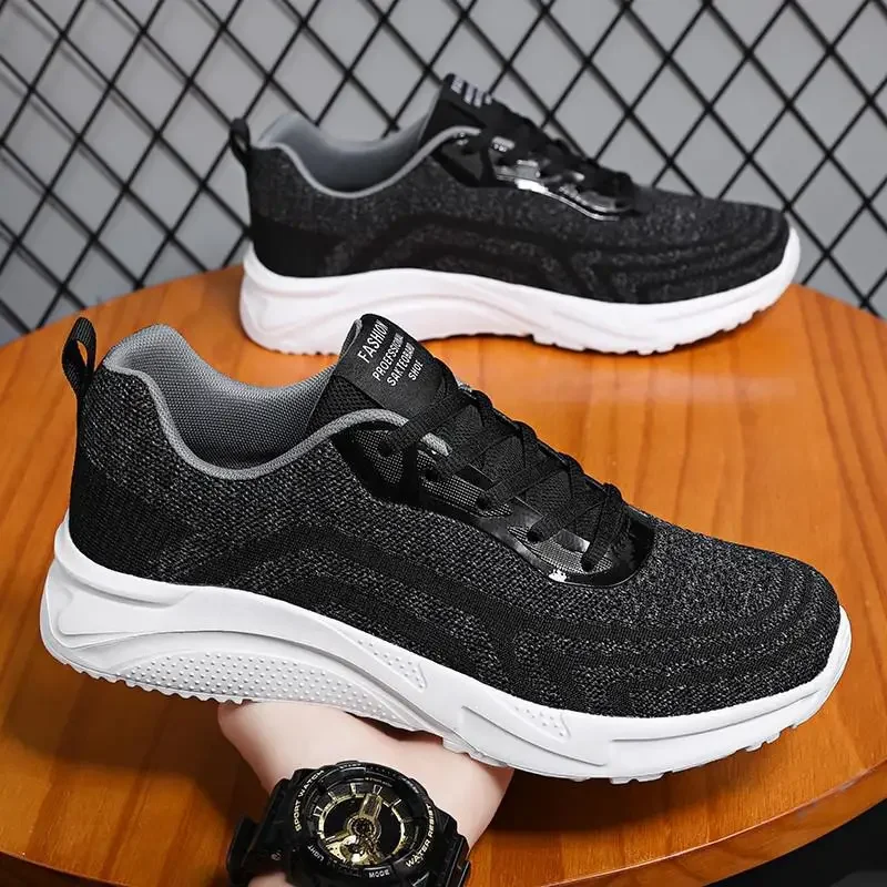 

Новинка 2023, мужская обувь, зимняя сетчатая дышащая Спортивная Беговая трендовая Мужская Повседневная модная обувь