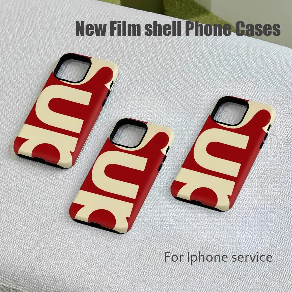 Luxurious Fashion Logo Film Shell Phone Case