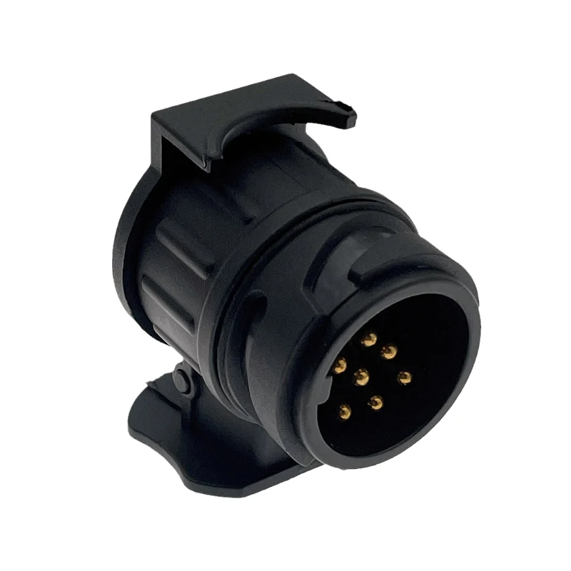 CVP 13 Pin Round Plug to 7 Pin Socket Mini Adapter RV Truck Ute Boat Parts Caravan Accessories Camper Components
