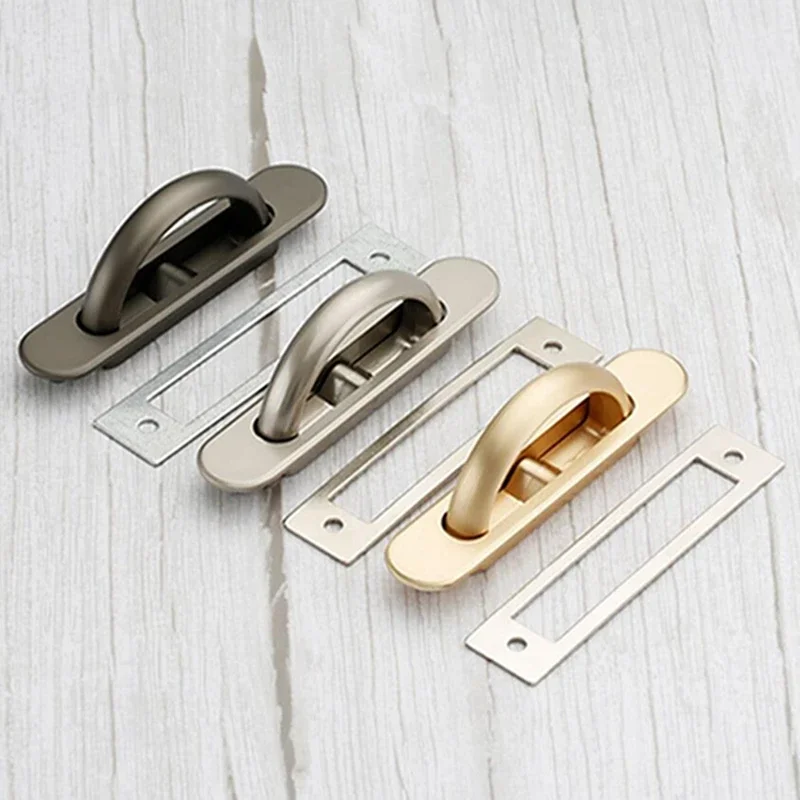 

Rotating Hidden Handle Recessed Tatami Handles Rotate Floor Cabinet Concealed Sliding Door Handles Furniture Hardware Fittings