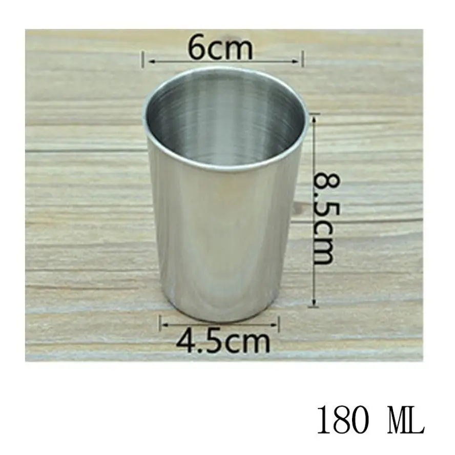 Portable Stainless Steel Reusable Tumbler – Versatile Drink Cup