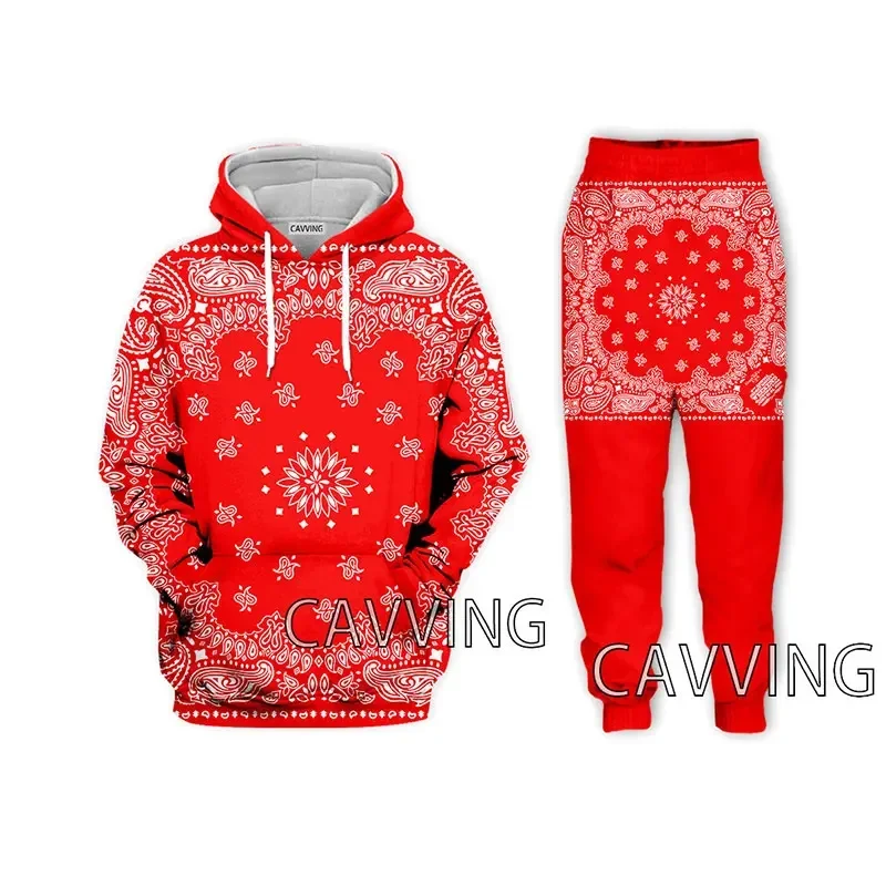 New Fashion Women/Men's 3D Print Crips Gang & Blood Gang Hooded