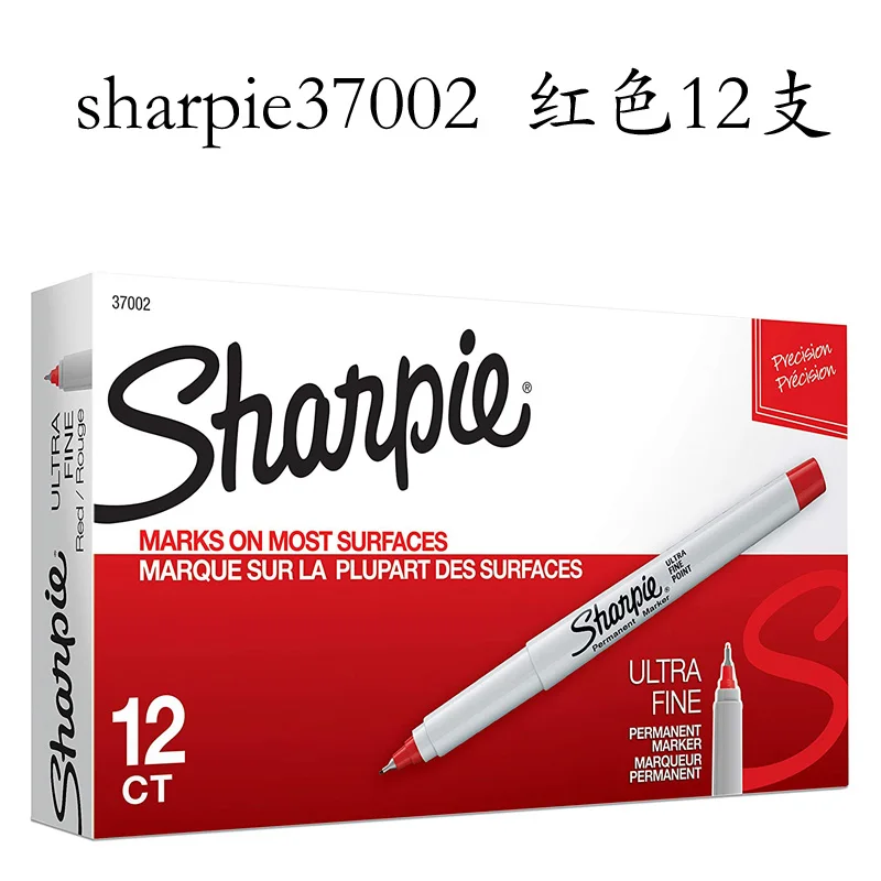 12-Pack Dual Tip Waterproof Permanent Markers