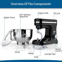Fully Automatic Household Small Dough Kneading Machine Commercial Chef Machine Blender Kitchen Utensils Home Appliance Gadgets 2