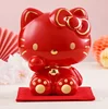 Cartoon Ceramic Piggy Bank Cute Sanrio Hello Kitty Money Bank Coin Bank Girls Boys Decorative Coin Bank Money Saver Gift 4