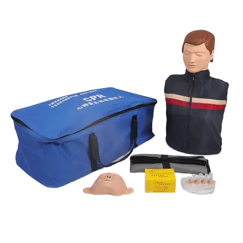 Half-Body-Adult-CPR-Training-Manikin-Professional-Nursing-Training ...
