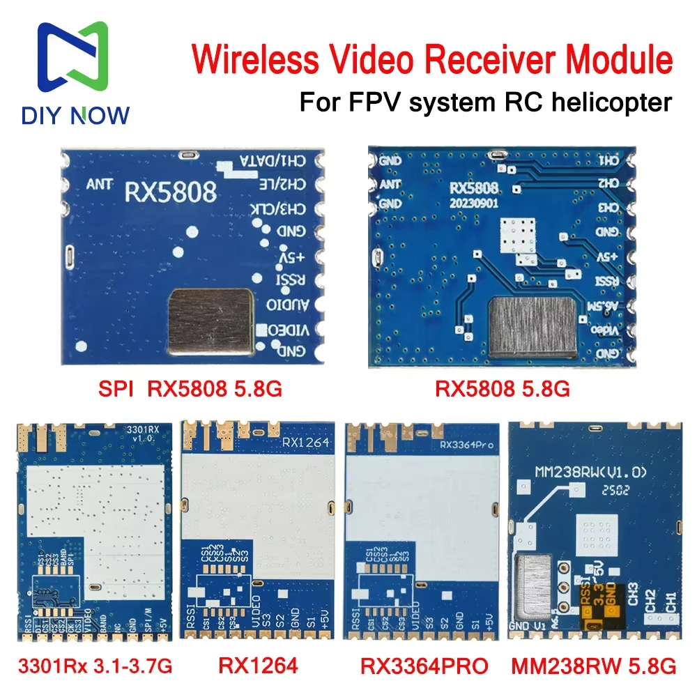 5.8G FPV-modtager RX5808/SPI - RC-modul til drone