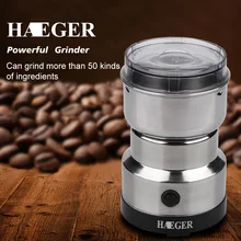 

Coffee Grinder Electric Quiet Coffee Bean Blade Grinders Stainless Steel for Spice Herbs Nuts Cereals Grain Mills