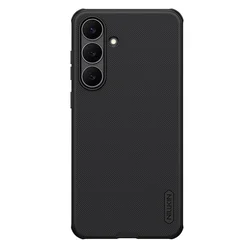 NILLKIN Super Frosted Shield Pro Protective Phone Case - Durable TPU PC Back Cover - Galaxy S25 FE (Black)