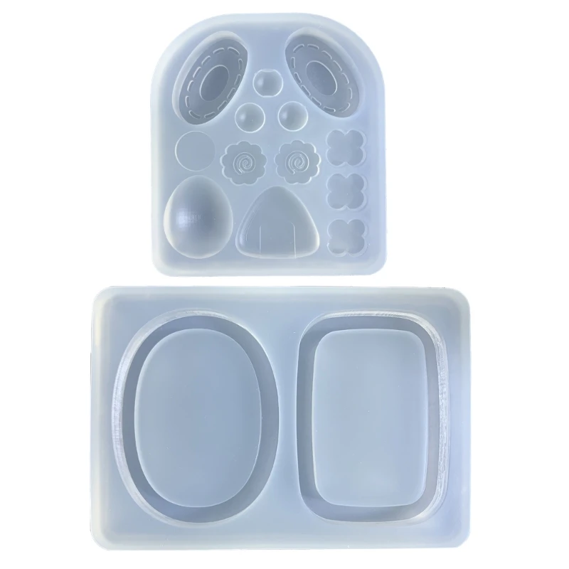 Silicone Fondant Mold Bento Box Shape Epoxy Casting Mold Food Vegestable Fondant DropShip cute baby car shape silicone mold for fondant chocolate epoxy sugarcraft mould pastry cupcake decorating kitchen accessories