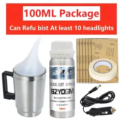 Ultimate Headlight Restoration & Polish Kit - Car Detailing & Maintenance Solution (Upgraded Version)