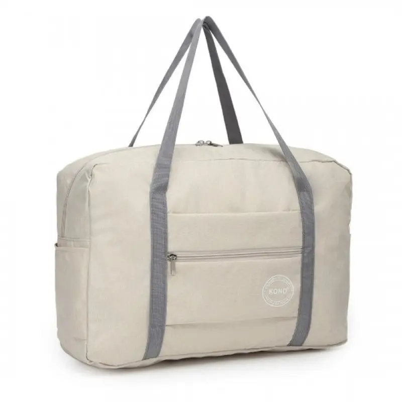 Kono Foldable Nylon hand luggage bag for airplane-Lightweight, compact & hard-wearing, ideal for travel