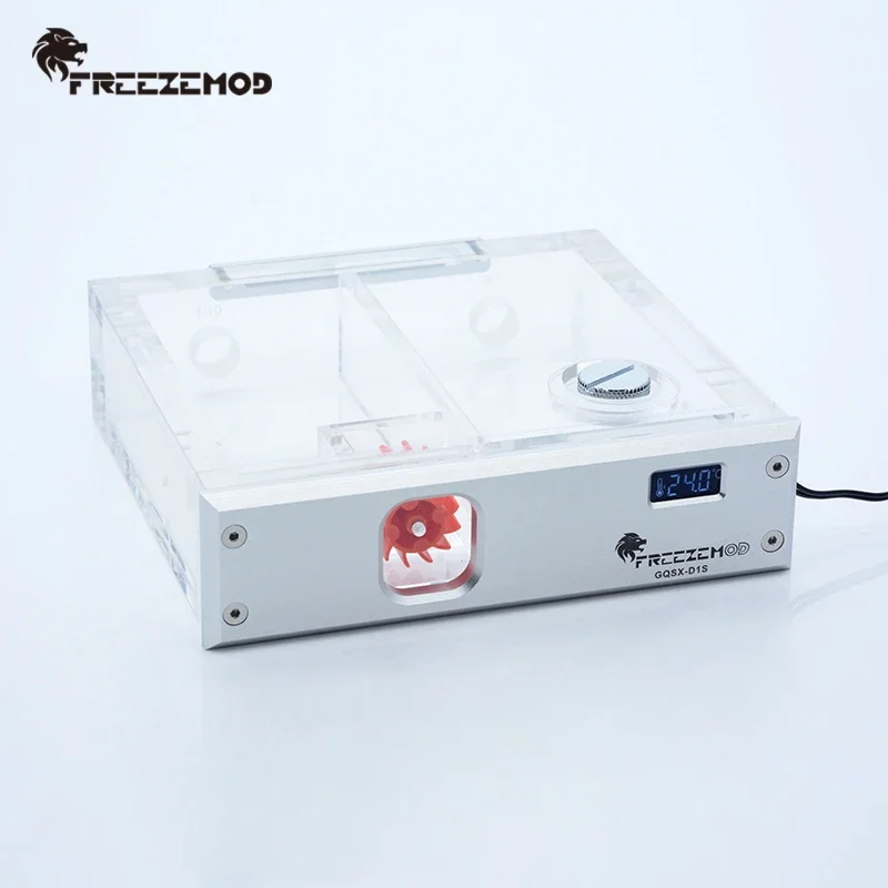 Zemod-refrigerador de Água para Computador Tanque de Água Unidade Óptica Única Painel de Metal va Cristal Líquido Sentido de Temperatura Gqsx-d1s - Imagem 4