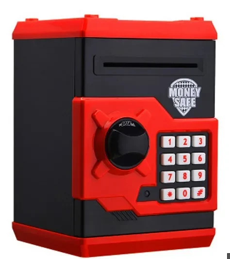 Creative Mini ATM Password Protected Money Box Coin Storage Toy Safe Cash Saving Toy for Kids And Adults in China