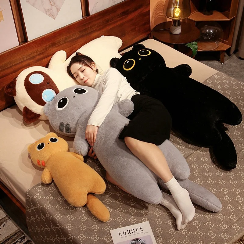 Giant Cat Plush Toy White