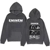 Sudadera con capucha para hombre y mujer, ropa de calle de gran tamaño con estampado de rapero Eminem, Álbum de MúsicaFour seaso 2