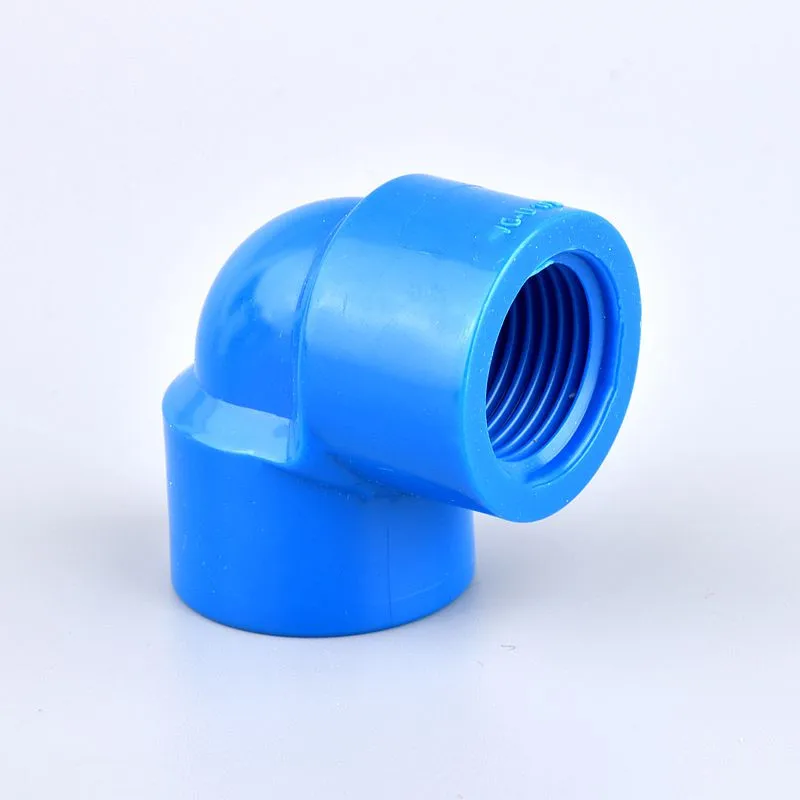 2pcs 1/2 3/4 1 Inch PVC Pipe Female Threaded Straight Elbow Tee End Cap Connector Aquarium Fish Tank  Water Pipe Jiont Fittings drip tape kit Watering & Irrigation Kits