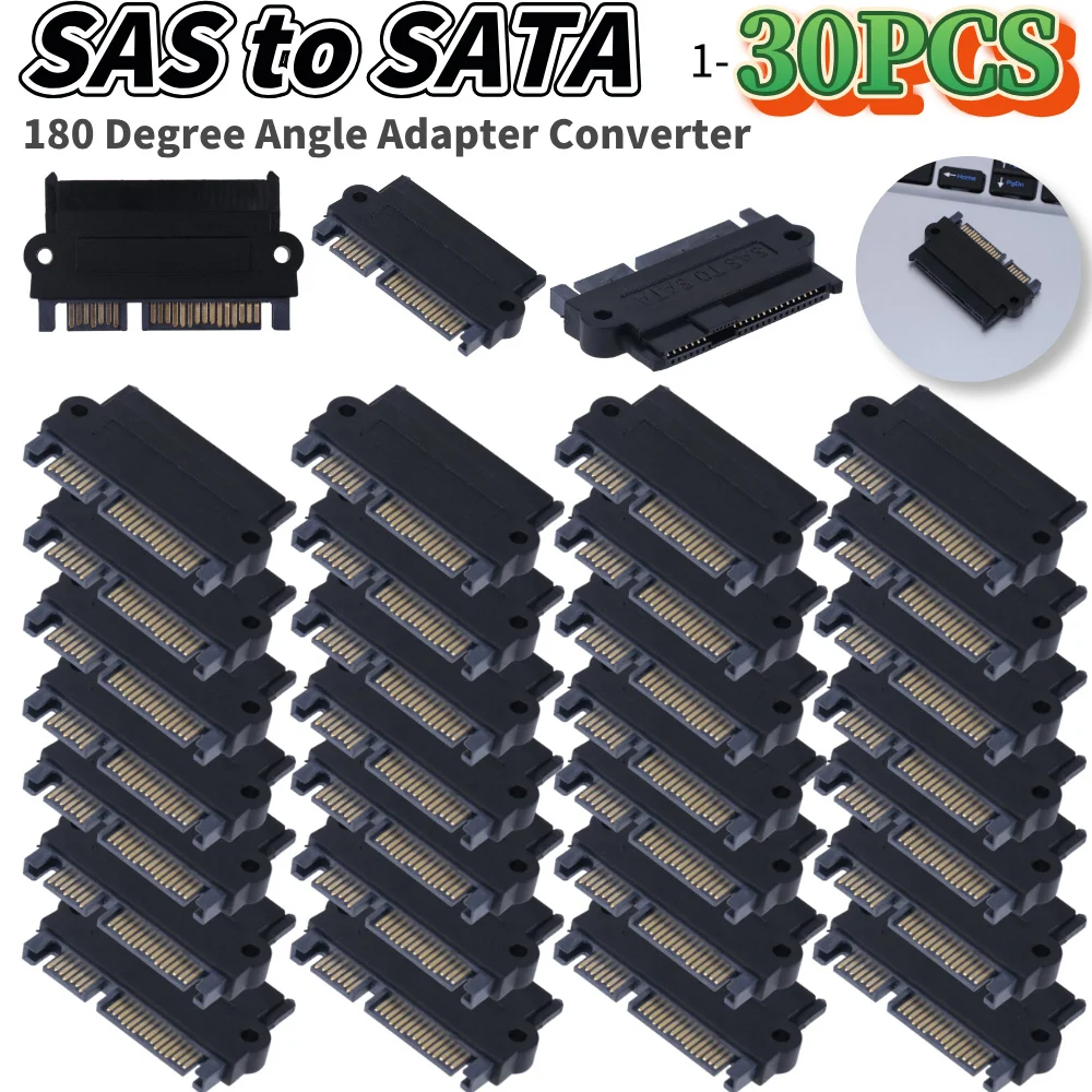 SFF 8482 SAS To SATA SAS To SATA Adapter Straight Head SAS Hard Drive ...