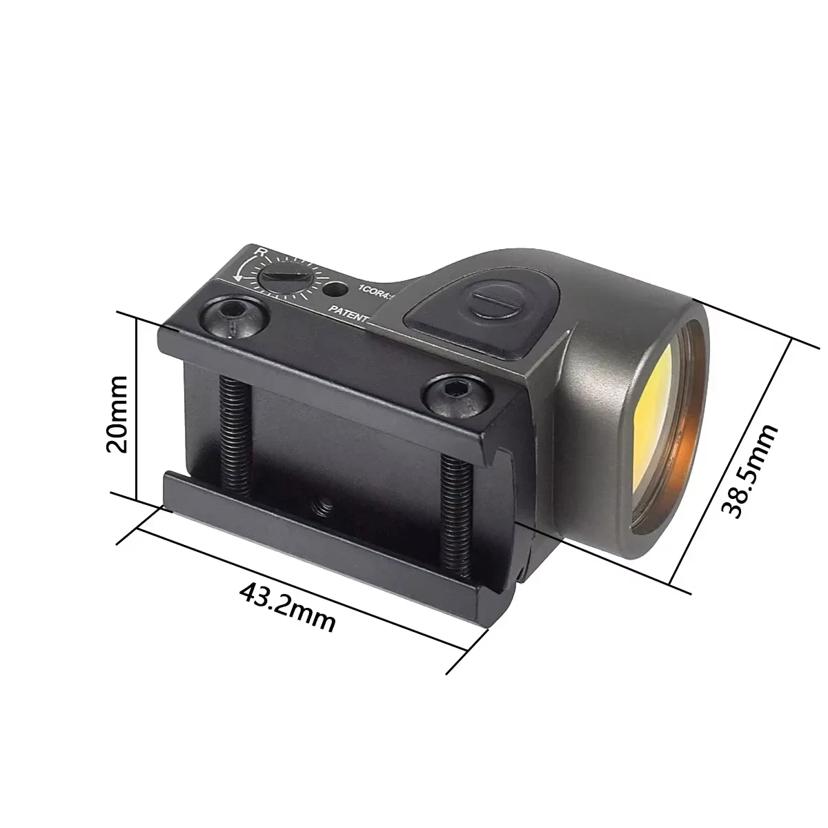SR RM Mini Red Dot Sight Collimator Scope Glock Rear Sight Mount Hunting Optics Holographic Hot 20mm Rail Riflescope red dot sight rifle scope holographic collimator
