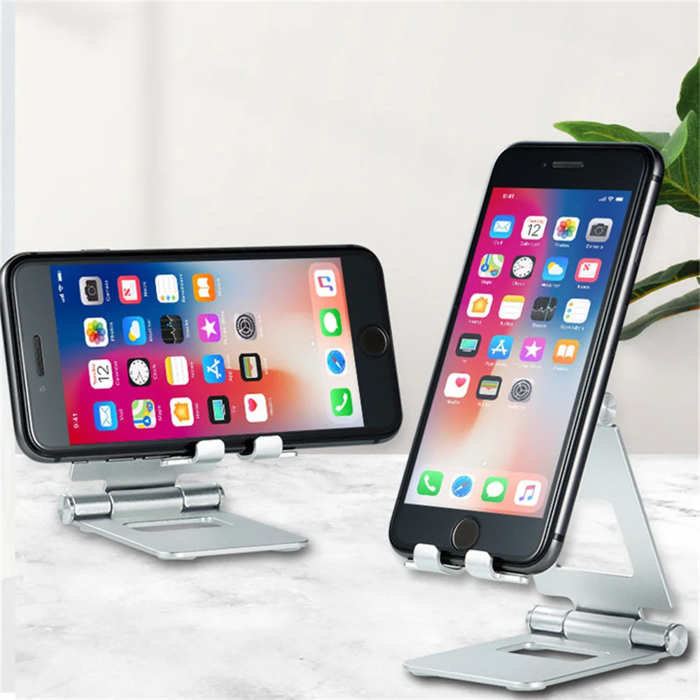 

Настольный держатель для телефона, подставка для iPhone 13Pro Xiaomi, металлический держатель для телефона, складная подставка для телефона, Настольная универсальная подставка для телефона и планшета