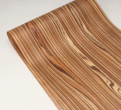 L:2.5meters Width:580mm T:0.25mm Tech Flower Camphor Y527N Handmade Veneer High End Fashionable Wood Veneer Decoration