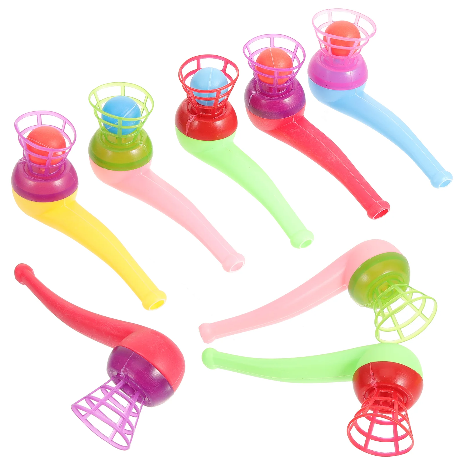 

20 Pcs Toy Kids Blowing Ball Toys Balls Bulk Game Plastic for Fun Floating
