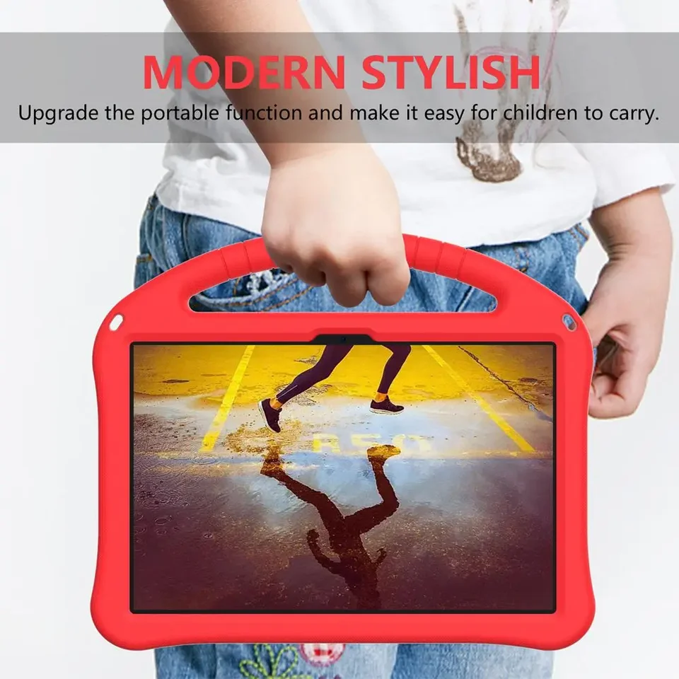 LEHEE Funda Para Teclast T40 Pro, Silicona Skin Soporte Cubierta A