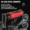 WORKPRO Air Angle Die Grinder 1/4'' Pneumatic Right Pneumatic Angle Grinder Air-Powered 90 Degree for Grinding Cutting Polishing 4