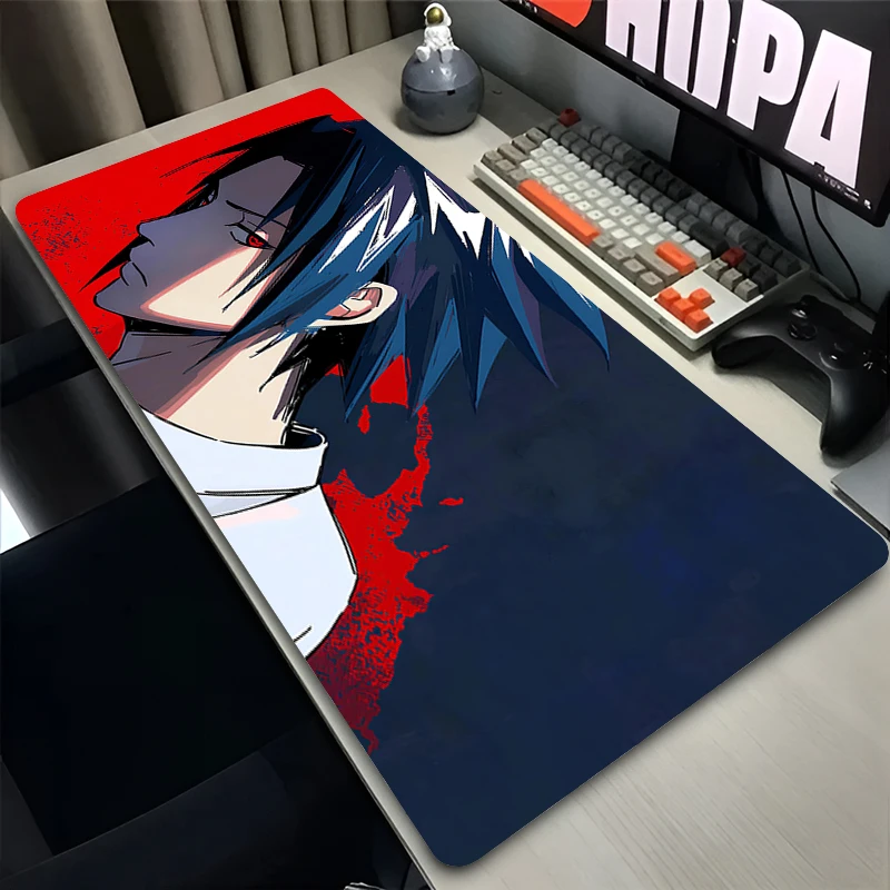 900x400 Mouse Pad Deskmat Laptop Office Mousepad Desk N-narutoS Sasuke Decor Extended Mouse Pad Keyboard Mat Oversize Desk Pad 4