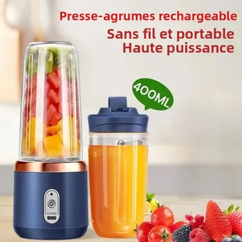 6 Color 400ml Portable USB Blender Electric Travel Juicer Cup For Smoothie Milkshake Kitchen Mini Mixer Tool 1