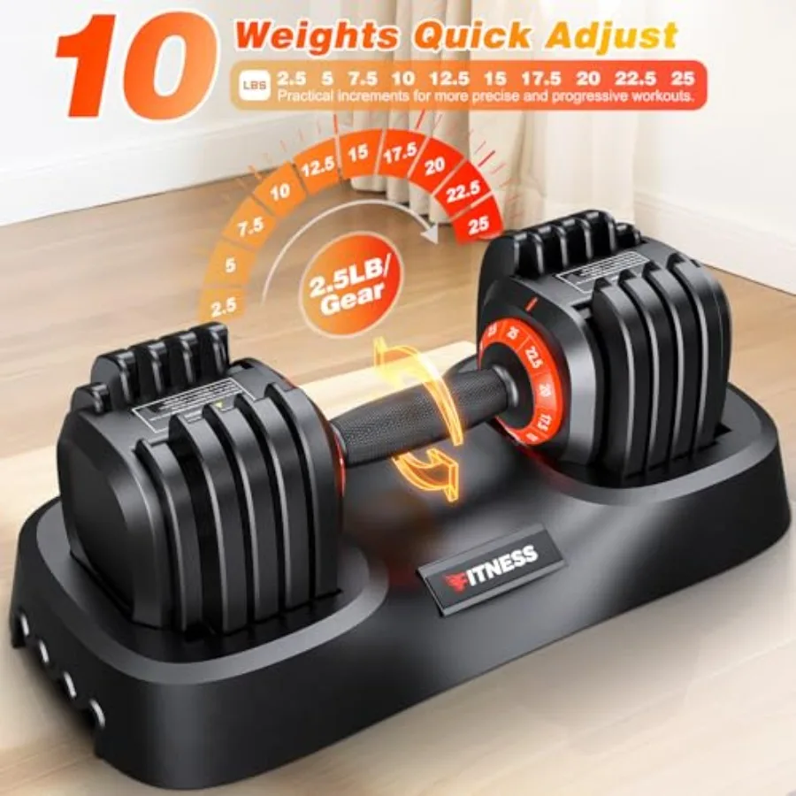 Adjustable Dumbbell Set 2
