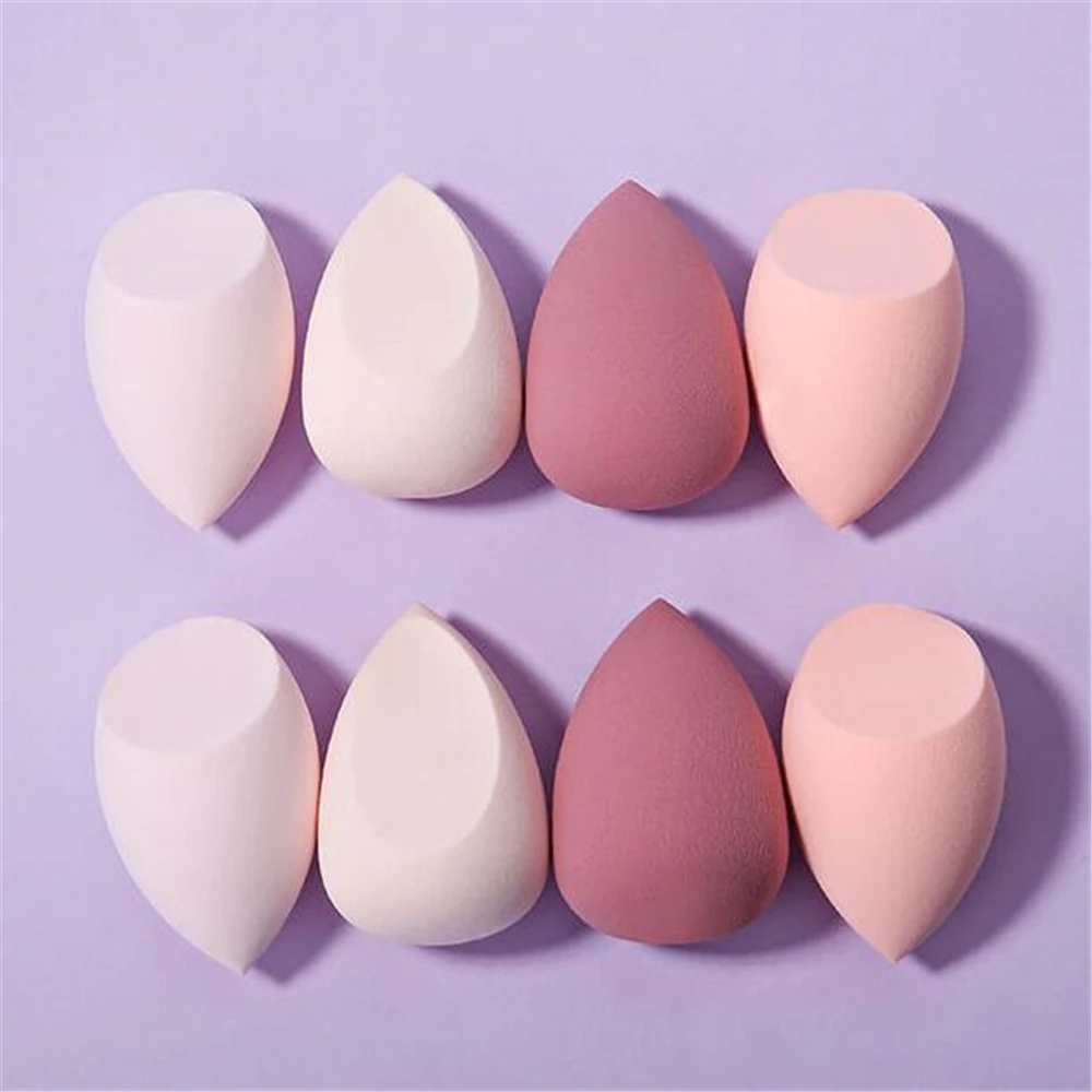 Set di spugne per trucco 4 pezzi Face Beauty Powde Beauty Egg Foundation spugne soffio cosmetico accessori per il trucco delle donne strumenti di bellezza