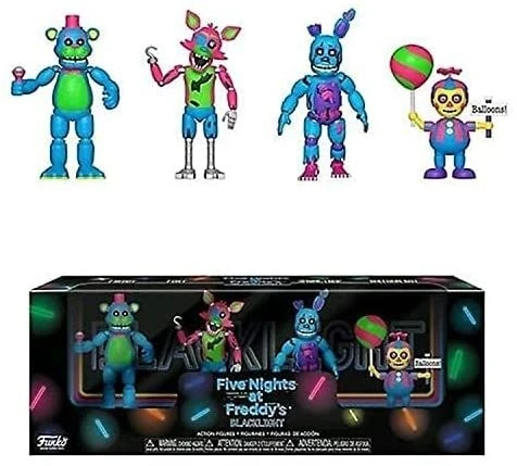 Conjunto de 8 peças cinco noites no Freddys FNAF Angola