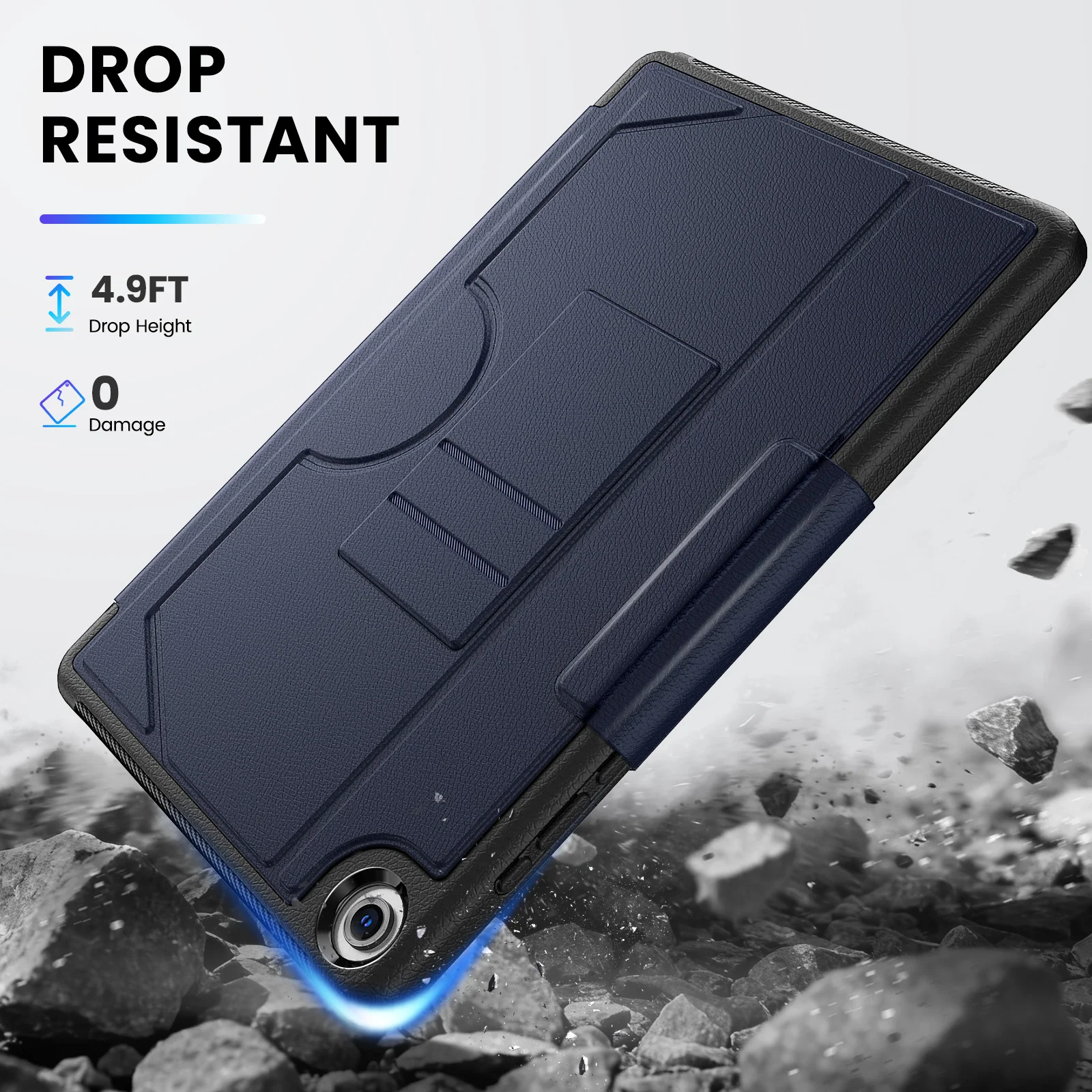 Enhanced Shockproof Smart Stand Tablet Cover
