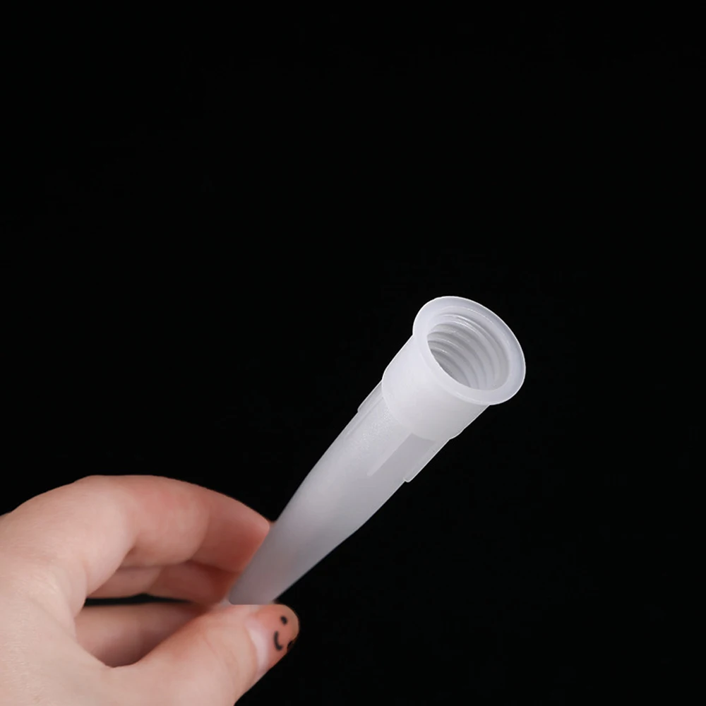 5-200pcs Glass Nozzles Plastic Glass Glue Caulking Gun Nozzles Sealant Silicone Caulking Tips Mouth Caps Home Construction Tools 2